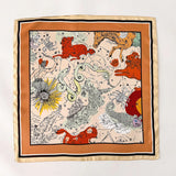 14 momme 100% Natural Twill Silk Scarf for Women Double side Female Foulard Shawl Wrap Square pashimina Hijab Bandana Scarves