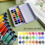 AOOKMIYA ROSA  Artist Watercolor Paint Watercolor Subpackage 0.5/1ML Trial Pack Master Level Watercolor Painting Works Art Supplies