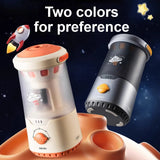 AOOKMIYA Deli Space Theme Full Automatic Electric Pencil Sharpeners Type-C Fast ChargingDispenser Gift for Children Back to School