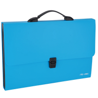 Deli 13 Grid Organ Bag Folder Data Classification Artifact File Bag Test Paper Storage Bag Large Capacity for School Office