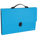 Deli 13 Grid Organ Bag Folder Data Classification Artifact File Bag Test Paper Storage Bag Large Capacity for School Office
