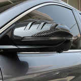 AOOKMIYA For BYD Atto3 Atto 3 Yuan Plus 2022 2023 Accessories Car Rear Side View Rearview Mirror Cover Trim Imitation Carbon Fiber