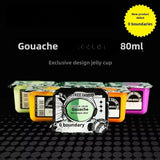 Gouache Pigment Refill Jelly Cup Pigment Bag Refill Art Students Special Beginners Non-toxic Super Gouache White