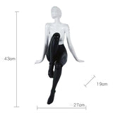 Modern Figurines Minimalism Art Miniatures Luxury Creative Ornaments for Bedroom Aesthetic Room Decor Original and Funny Gifts