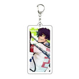 AOOKMIYA ART+ Creative Gifts Blue Lock Isagi Yoichi Acrylic Anime Keychain Bag Charms Pendant Jewelry Cute Creative Key Ring Friends Gift Figure Cartoon