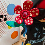 Yayoi Kusama Polka Dot Pumpkin Trendy Toy Figure, Trendy Art Decorative Desktop Doll Ornament, Creative Birthday Gift