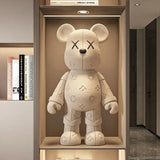 Bear Decoration Landing Figurine Resin Material Ornaments Sculpture Beside The TV Cabinet in The Living Room Festival Gift