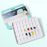 AOOKMIYA 36-grid Multifunctional Palette Sealed and Moisturizing Three-in-one Watercolor Palette Box Art Student Painting Supplies