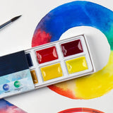 Russia 3K White Night Ladoga Academy Solid Watercolor Single Block 41 Color Watercolor Paint Full Block Beginner Art Supplies