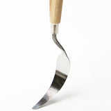 AOOKMIYA 18pcs High Quality Stainless Steel Oil Painting Knife Set Beech Wood Handle Oil Painting Scraper Painting Tool Art Supplies