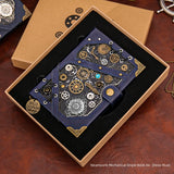 Butterfly Relief Notebook Loose Leaf Journal DIY Tools Gift Box Packaging It Is Very Suitable for Personal Use As A Gift