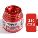 Dazzling Fluorescent Textile Fiber Acrylic Paint Single Bottle 50ml Colorful Painting Clothes Dye Waterproof Graffiti Diy