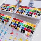 AOOKMIYA Original holbein watercolor paint 48/68/108 colors artist aquarelle 1ml 2ml nail painting art supplies AOOKMIYA.COM