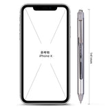 Deli 3pcs 0.5mm Black Ink Straight Liquid Gel Pen Signing Pen Office Pen School Supplies Stationery High-quality Pen