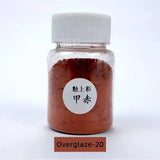 Handmade glaze color pigment Ceramic glaze pigmentsLead-free new color pigments Low temperature pigment powder 28 colors