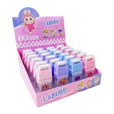 Cartoon Creative Roller Eraser Dual-purpose Wipe Primary School Stationery Supplies Clean and Leave No Traces