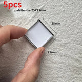 Watercolor Box Packaging Grid 0.5ml/1ml/2ml for TN Travel Box Magnetic Aluminum Palette Professional Paint Art Supplies