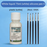 AOOKMIYA Art Masking Fluid 18/30/75 ml Stay White Pigment Cover Liquid Stationery Watercolor Painting Bottle School Office Art Supplies  AOOKMIYA.COM