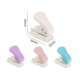 AOOKMIYA Mini Single-hole Punch Portable Positioning Diy Handbook Loose-leaf Book Binding Stationery Watercolor Paper Punching Tool