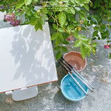 Portable Folding Pen Wash Bucket Outdoor Sketch Cleaning Tool Watercolor Painting Supplies Desktop Pencil Holder