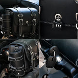 AOOKMIYA PPshrimp is suitable for Qianjiang flash 600 safety bar modification accessories, folding backrest, waterproof quick-release sid