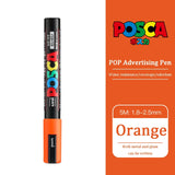 1-Pc Uni Posca Paint Marker Pen Medium PC-5M 29 Colors  Art Supplies Stationery Painting Graffiti Anime Poster  Advertising