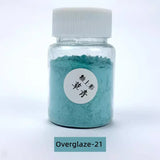 Handmade glaze color pigment Ceramic glaze pigmentsLead-free new color pigments Low temperature pigment powder 28 colors
