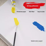 8K16K Watercolor Textured Cardboard Oil Painting Paper Art Pigment Painting Thickened Paper Rich Fiber Easy To Color