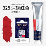 Artists Solid Watercolor Pigments Picasso Tubular Color Block Beginners Hand Painting Materials Art Students Sketching Supplies