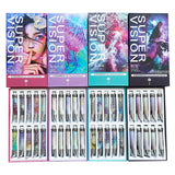 SUPERVISION Mica Layered Watercolor Pigment 10 Colors 1ML Pearlescent Chameleon Precipitation Color Master Painting Art Supplies