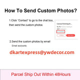 Customiz Wedding Photos Prints Your Family Photo on Canvas Poster Personalise Custom Canvas Paintings Livingroom Wall Home Decor