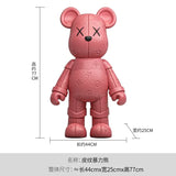 Cream Style Violent Bear Floor-standing Ornaments Living Room TV Cabinet Home Decoration High-end Doll Decorations