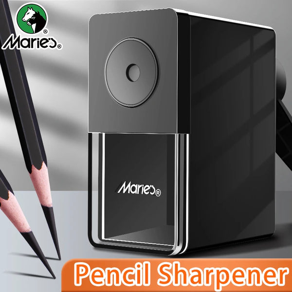 AOOKMIYA Marie's Pencil Sharpener for Charcoal&Colored Pencils,5 Adiustable Long Pencil Nibs,Manual Pencil Sharpness for φ6-8.2mm