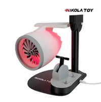 AOOKMIYA ART+ Creative Gifts Nikola Aviation turbofan modeling fan spray humidifier luminous creative ornament gift