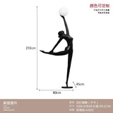 Hotel Lobby Large Figure Floor Ornaments Sales Office Model Room Window Abstract Art Soft Decoration Sculpture