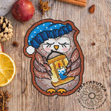 AOOKMIYA Plastic aida Cross Stitch Kit Package Needlework Counted Cross-Stitching Kits Embroidery refrigerator magnet animals styles