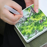 AOOKMIYA 12cm 100% Cotton Watercolor Book 300g Fine Grain Watercolor Paper 24 Sheets Sketch Book Marker Pen  Drawing Book Art Supplies