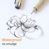 Manga Markers Needle Pen Art Hand-painted Hook Line Pen Sketch Pens Stationery Set Art Supplies School Supplies Art Sakura Pen