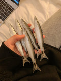 Creative and Funny Salted Fish Pen Black Ballpoint Pen Neutral Pen School Supplies  Elementary and Junior High School Gifts