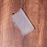 AOOKMIYA Portable Watercolor Palette Empty Acrylic Loose-leaf Paint Box with Cover Artist Accessories Travel Painting Art Supplies
