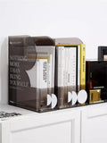 File Organizer Data File Holder Desktop Organizer Shelf Folder Desk Organizer Box Bookshelf  Office Accessories  Desk Shelf