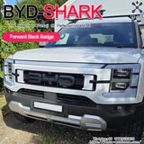 AOOKMIYA For BYD Shark 6 Front Badge Letter Sticker Logo Decorative Sticker 3D Sticker Cover Accessories Tools