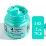 Dazzling Fluorescent Textile Fiber Acrylic Paint Single Bottle 50ml Colorful Painting Clothes Dye Waterproof Graffiti Diy