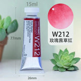 AOOKMIYA Japan Holbein Artist Transparent Watercolor Paint 15ml/0.5oz Tube Student/artist Professional Painting Art Supplies