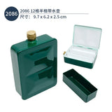 Italian FOME Solid Watercolor Paint Enamel Box 12/16/18/24 Half Grid Full Grid Palette Art Supplies