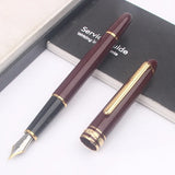 Quality M B 163 Black Ballpoint Rollerball Pen Platinum Coated Metal Ultra Black White Gel Pen for Writing