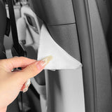 AOOKMIYA For 2020-2025 BYD Seal U Sealion 6 Song Plus B-pillar Leather Scratch Resistant Protective Sticker Car Supplies Anti Kick Pad