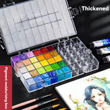 AOOKMIYA Mini Watercolor Palette Empty 8-54 Grid Portable Paint Box Travel Painting Watercolor Packaging Paint Tray Case Art Supplies  AOOKMIYA.COM