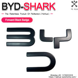 AOOKMIYA For BYD Shark 6 Front Badge Letter Sticker Logo Decorative Sticker 3D Sticker Cover Accessories Tools