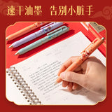 Deli 3/6/9pcs 0.5mm Black Ink Quick-drying Kawaii Gel Pen School Supplies Gift Office Supplies Signing Pens Stationery Cute Pens